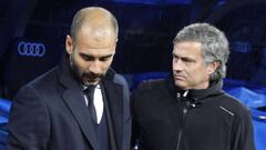 Guardiola y Mourinho.