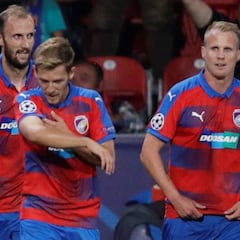 Viktoria Plzen: tres visitas a España, tres derrotas y ningún gol marcado a su favor