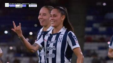 La colombiana dejó su huella en la victoria 6-1 sobre Mazaltán, sumando dos asistencias y un penalti, demostrando su gran calidad en la Liga MX Femenil.