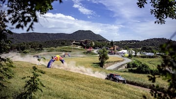 El Dacia Sandrider del Dakar en el Nasser Racing Camp.