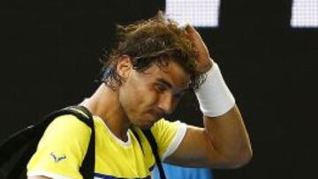 Rafa Nadal: "Es una derrota dolorosa, no me lo esperaba"