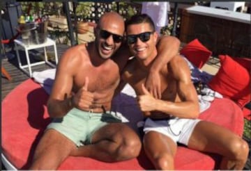 Las imágenes de Cristiano Ronaldo en Marruecos