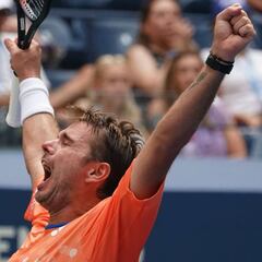 Wawrinka barre a Dimitrov; Murray vive y Del Potro arrasa