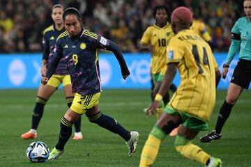 Colombia y Jamaica se enfrentaron por los octavos de final del Mundial Femenino de Australia - Nueva Zelanda 2023 en el AAMI Park de Melbourne. 