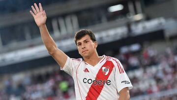 Gonzalo Tapia podría partir de River: lo quiere un sorpresivo club de Brasil