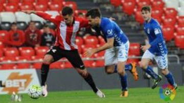 El Bilbao Athletic remonta al Oviedo para seguir creyendo