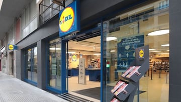 Una tienda del supermercado Lidl.