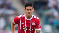James Rodriguez makes debut as Bayern bag Telekom Cup
