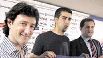 <b>PRESENTADO. </b>Juanito ya es jugador realista.