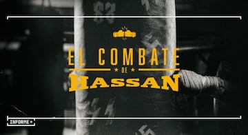 Poster de &#039;El combate de Hassan&#039;.