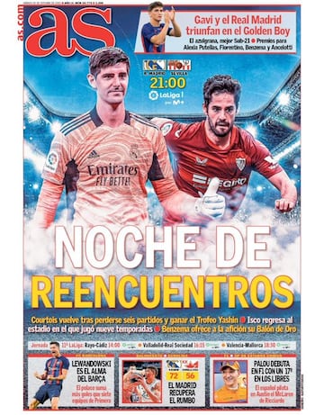 Las portadas de AS de octubre