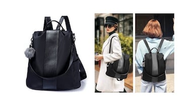 Estos morrales tienen bolsillos antirrobo, son impermeables e ideales para portátiles