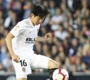 Kang In jugó su último partido con el Valencia esta temporada