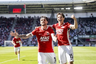 Mateo Chávez con pocas oportunidades en la Eredivisie