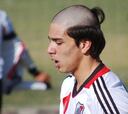 Giovanni Simeone, bautizado como profesional de River Plate