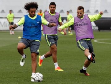 James y el Real se entrenan a todo vapor rumbo a Milán