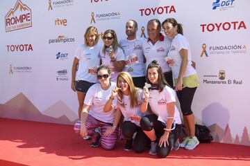 Se ha celebrado en Madrid la primera edición de la carrera 'Rompe tus barreras'.