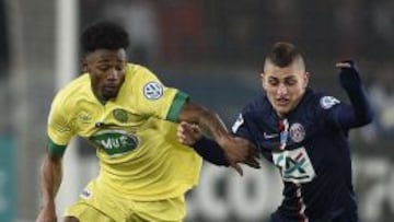 Marco Verratti y Georges Mbida Nkoudou