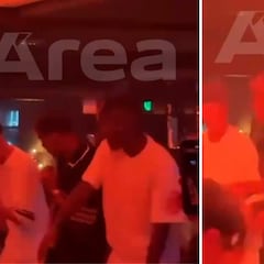 Nico Williams y Lamine sorprenden con su baile en una discoteca de Marbella