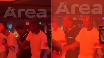Nico Williams y Lamine sorprenden con su baile en una discoteca de Marbella