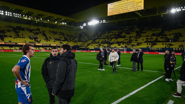 El Villarreal-Espanyol, suspendido por alerta meteorológica