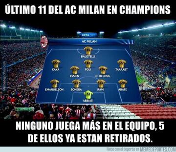 Los memes más divertidos de la primera jornada de Champions