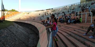 El color previo al Argentina vs México en Mendoza