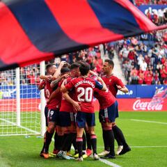 Osasuna 2 - Valladolid 0: resumen, resultado y goles