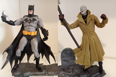 Batman se luce en dos espectaculares figuras articuladas: Batman vs Hush y Black Adam Multiverse