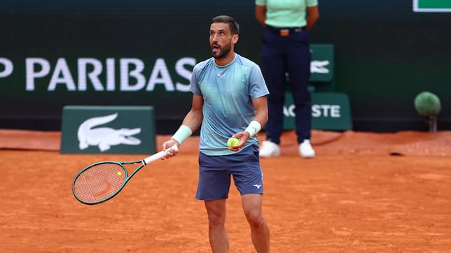 Dzumhur, el rival de Alcaraz que celebró en exceso ante un Nadal lesionado