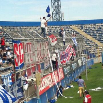 Estadio San Carlos de Apoquindo, 22 de noviembre de 2014. / Mauricio Cordero.