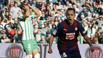 Un gran Eibar pone fin a la racha de Betis