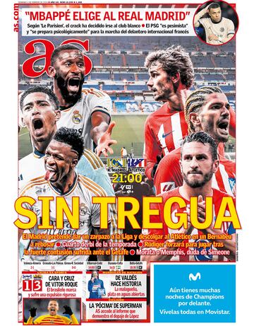 Las portadas de AS de febrero