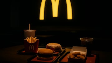 McDonald's food - artist's impression
