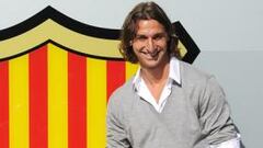 Ibrahimovic se presenta sin cerrar aún su contrato