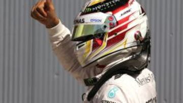 Hamilton logró una nueva pole.