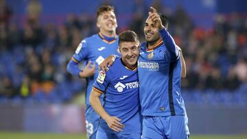 04/12/18 PARTIDO COPA DEL REY 
 DIECISEISAVOS VUELTA
 GETAFE - CORDOBA 
 SEGUNDO GOL PENALTI 2-0 ANGEL  ALEGRIA