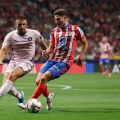 Tridente del Cholo: Julián Alvarez, Gallagher y Sorloth