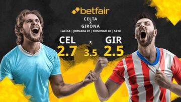 RC Celta de Vigo vs. Girona FC: horario, TV, estadísticas, clasificación y pronósticos