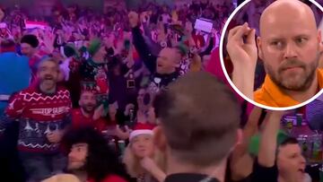 World Darts Championship crowd goes wild as Christian Kist nails first-ever nine-darter