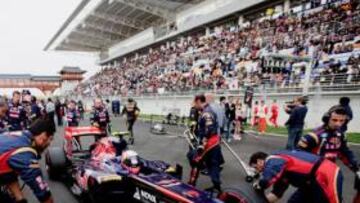 Alguersuari espera acabar "entre los ocho primeros"