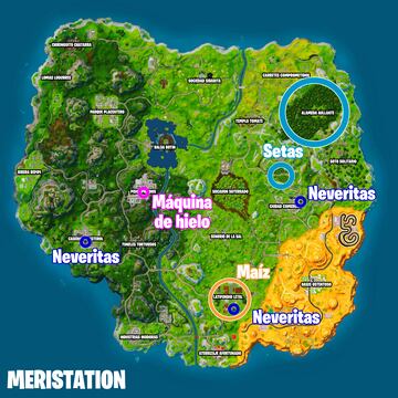 fortnite origenes misiones semana 2 mision recupera salud u obten escudo con alimentos