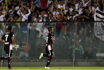 Así fue la celebración de Felipe Flores en el Monumental.