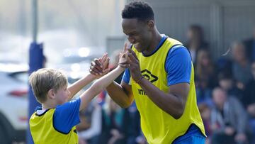Yerry Mina, defensa de Everton