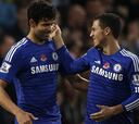 Diego Costa-Hazard, una amistad que dio dos Premiers al Chelsea