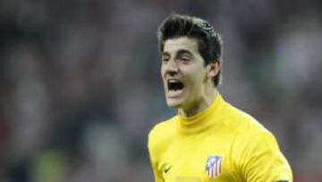 <b>VITAL. </b>Courtois celebrando el triunfo en la Europa League.