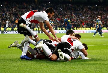 Quintero adelantó al River con el 2-1.