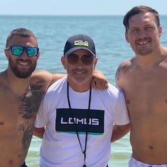 Usyk tira de "Papachenko" para su pelea contra Joshua