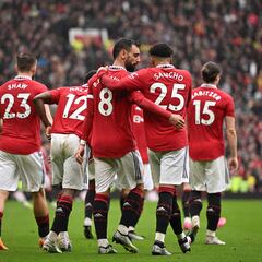 Manchester United beat Aston Villa to almost guarantee Champions League football