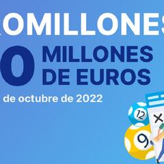 Euromillones: comprobar los resultados del sorteo de hoy, viernes 28 de octubre